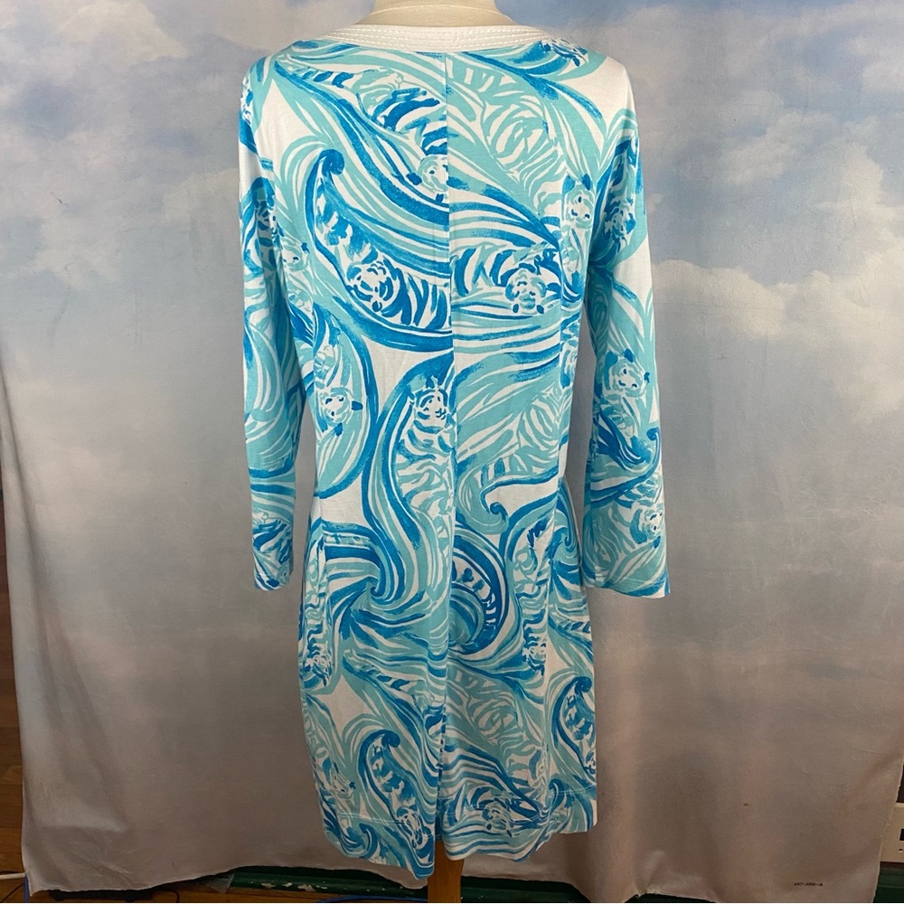 Lilly Pulitzer Cotton Mini Dress Size Large - Picture 2 of 6